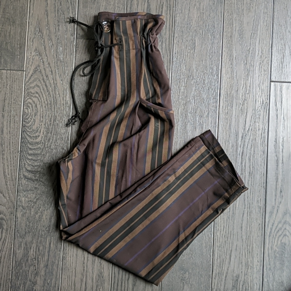 High waisted cropped pants